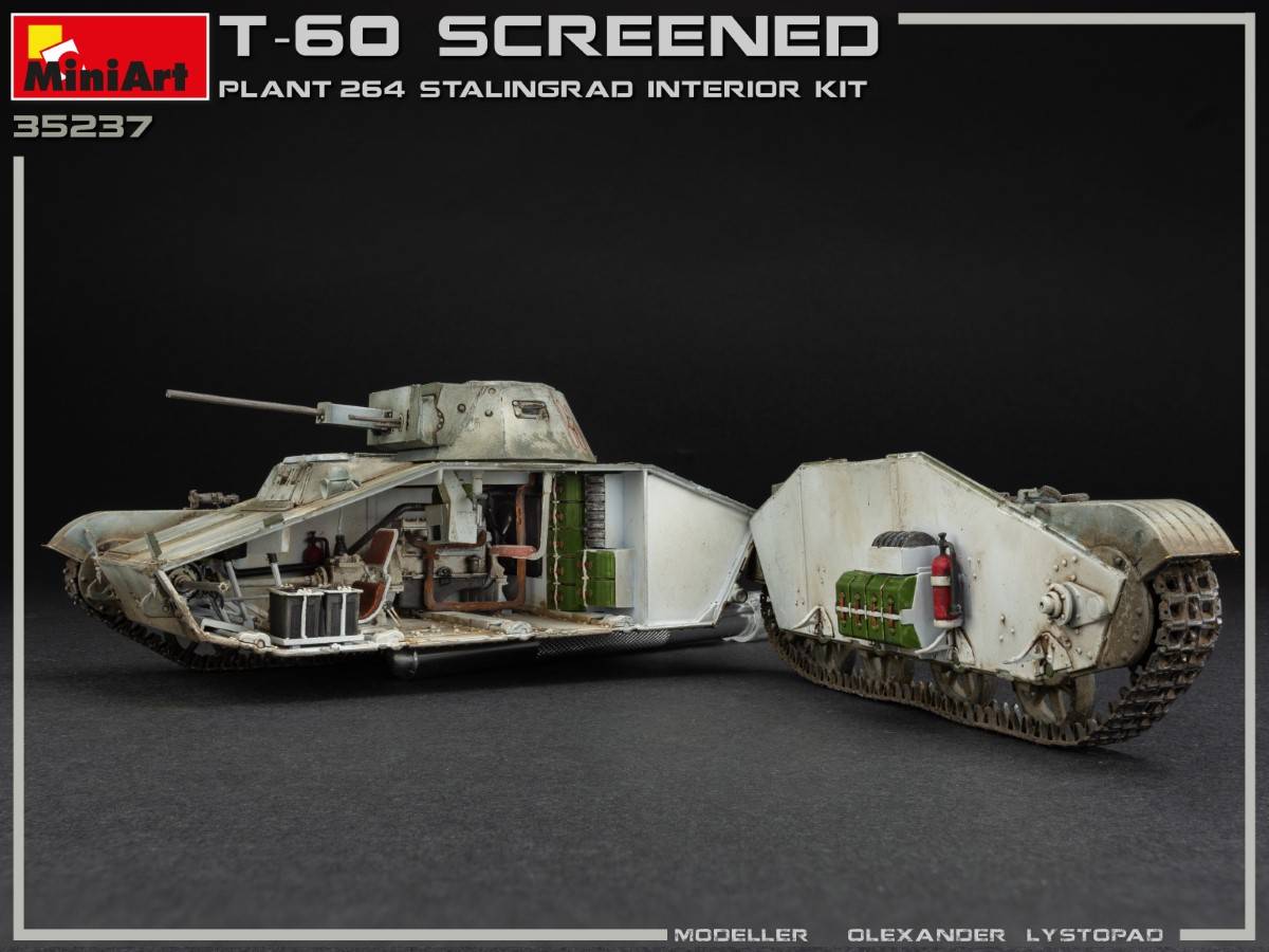 T-60 SCREENED (PLANT NO.264 STALINGRAD) INTERIOR KIT – Image 7