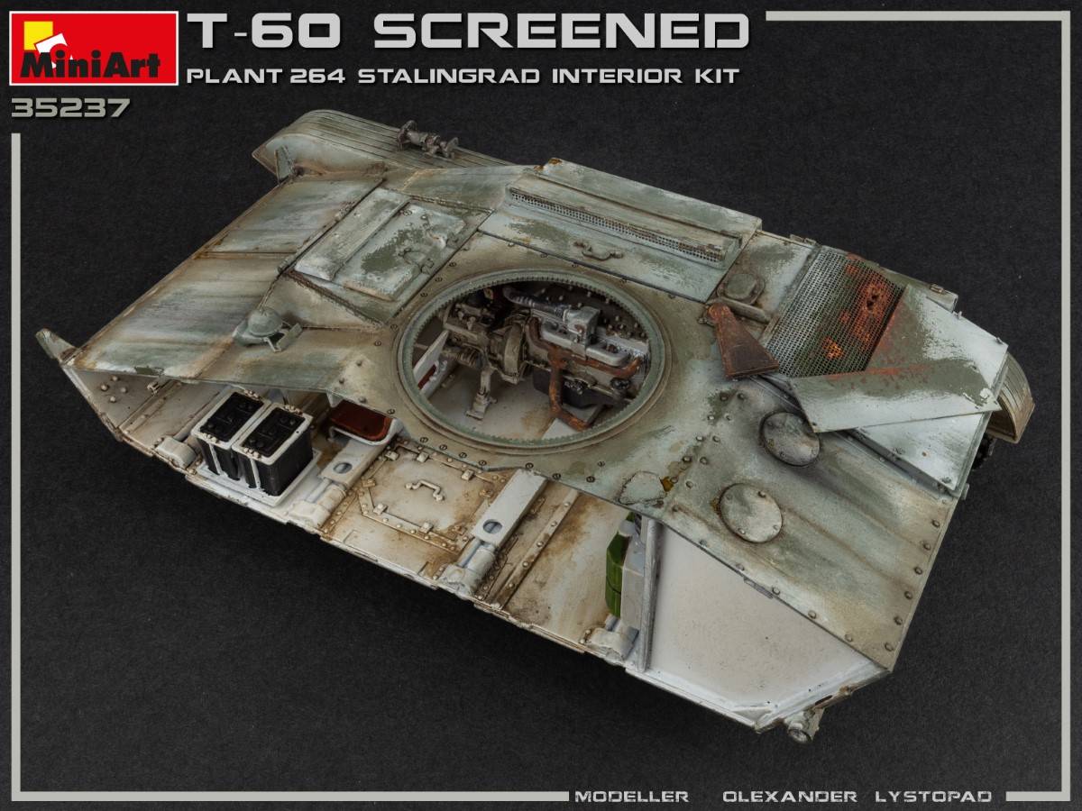 T-60 SCREENED (PLANT NO.264 STALINGRAD) INTERIOR KIT – Image 9