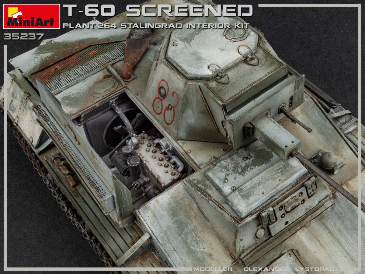 T-60 SCREENED (PLANT NO.264 STALINGRAD) INTERIOR KIT – Image 10