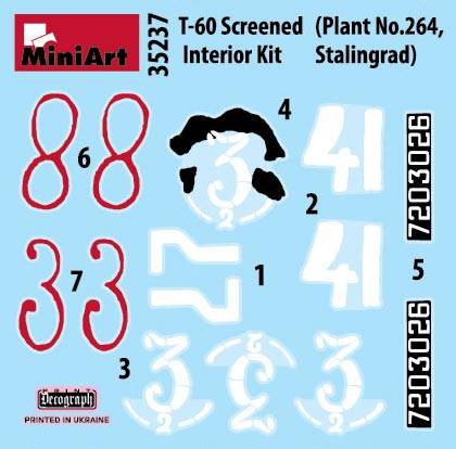 T-60 SCREENED (PLANT NO.264 STALINGRAD) INTERIOR KIT – Image 12