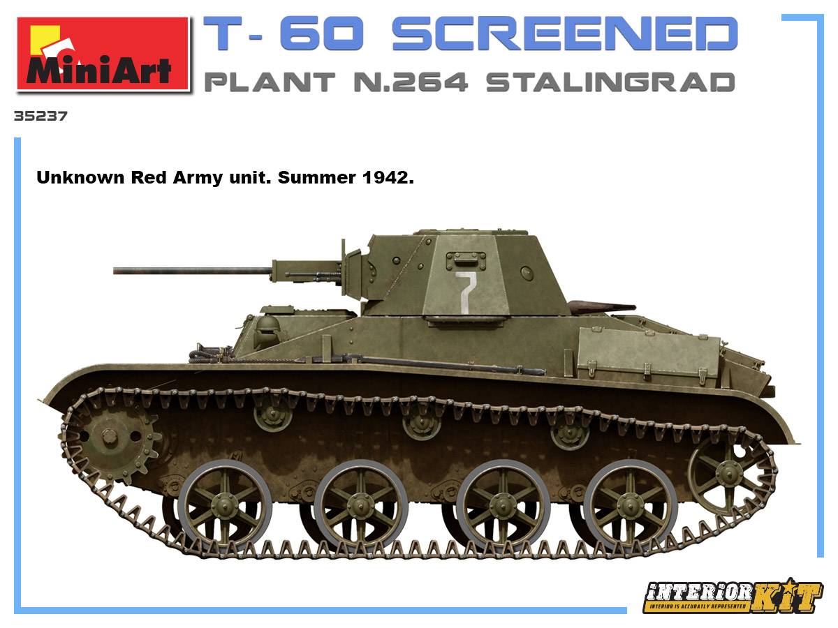 T-60 SCREENED (PLANT NO.264 STALINGRAD) INTERIOR KIT – Image 22