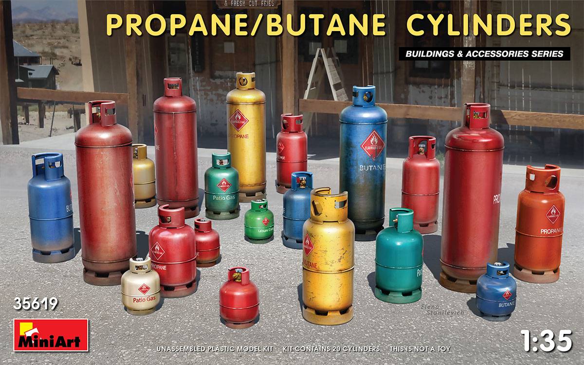 PROPANE/BUTANE CYLINDERS