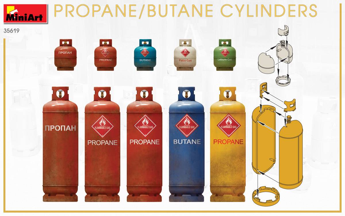 PROPANE/BUTANE CYLINDERS – Image 3