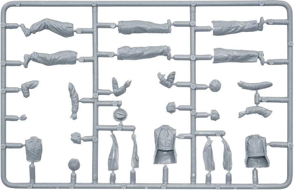 FRENCH CIVILIANS ’30-’40s. RESIN HEADS – Image 2