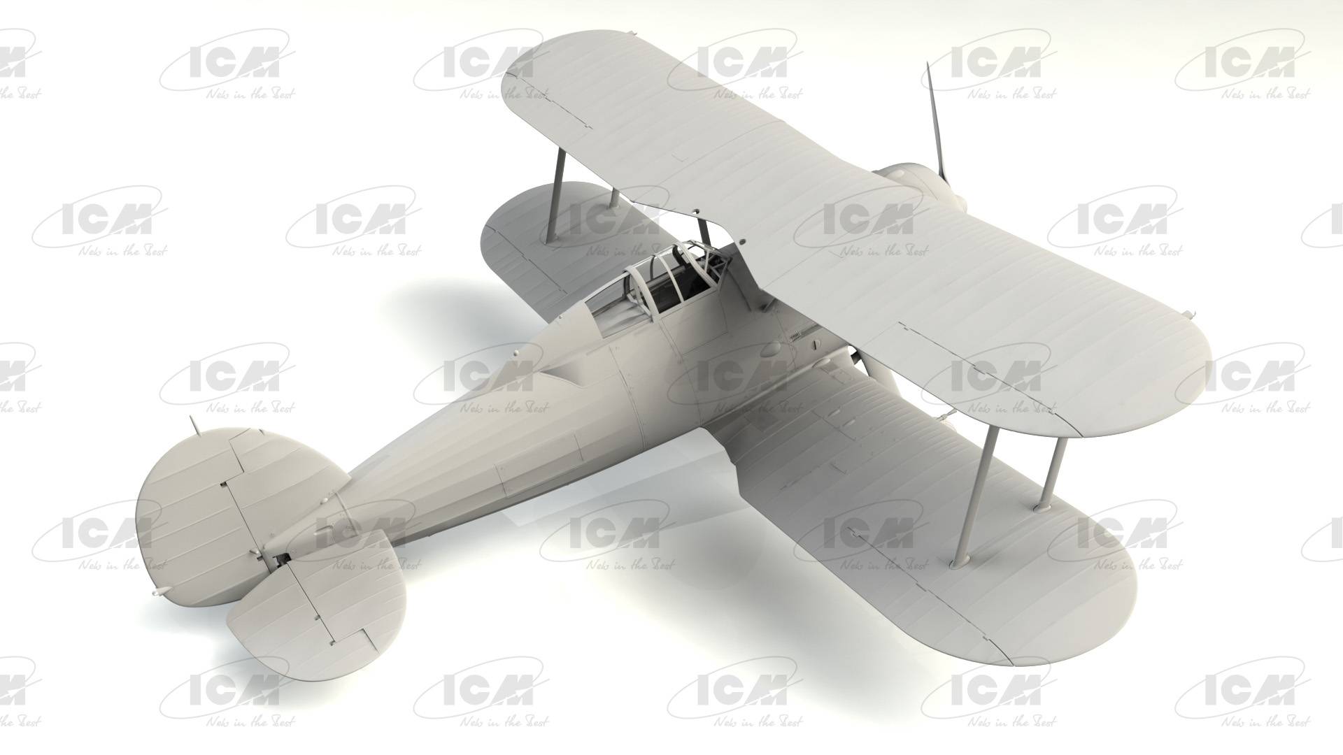 Gloster Sea Gladiator Mk.II WWII British Naval Fighter – Image 5
