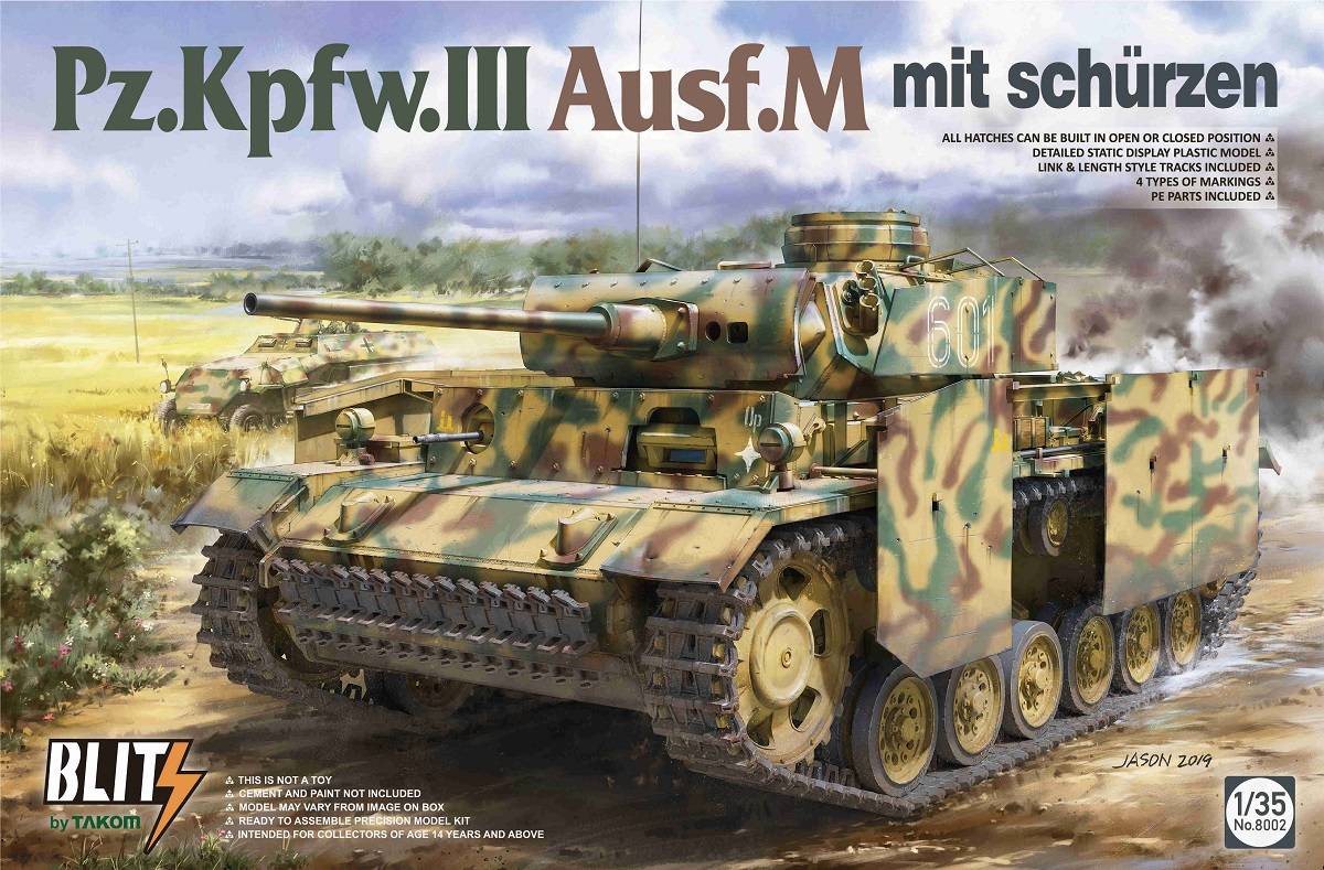 Pz.Kpfw.III Ausf.M mit schürzen