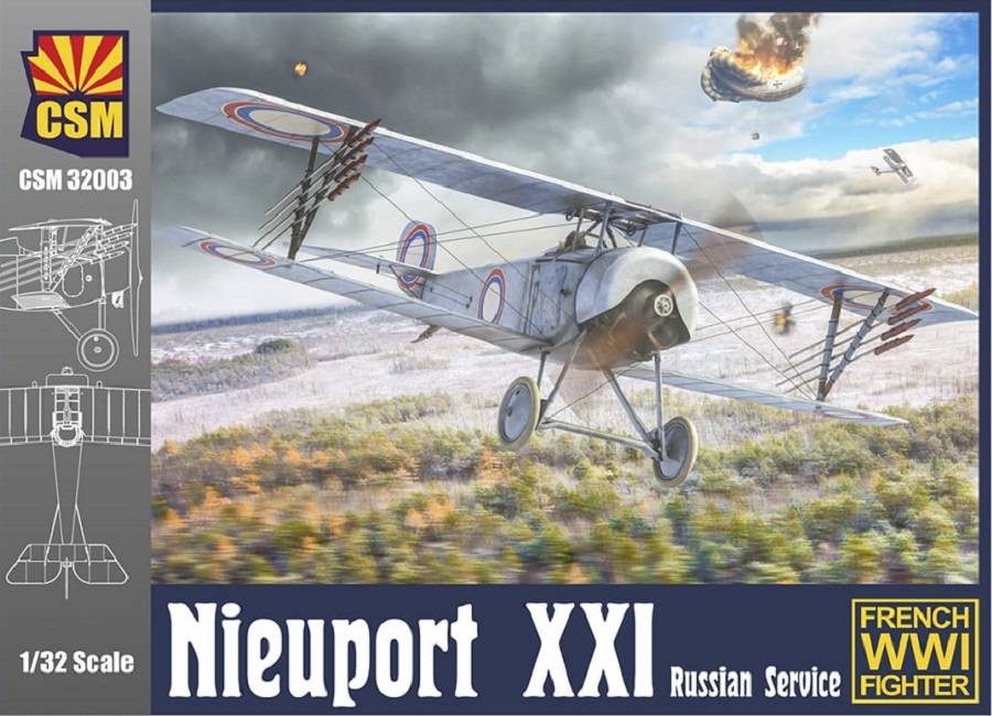 Nieuport XXI Russian service