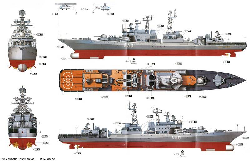 Russian Udaloy II class destroyer Admiral Chabanenko – Image 17