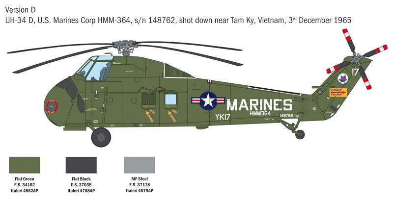 H-34A Pirate / UH-34D U.S. Marines – Image 8