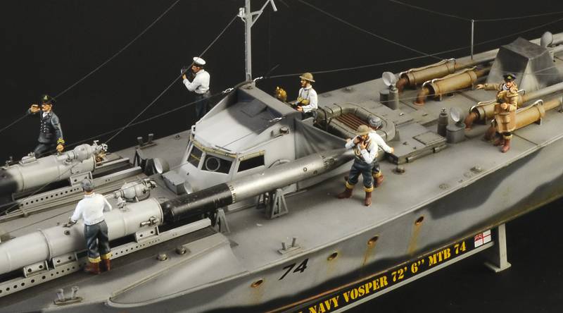 Vosper MTB 74 with crew – Image 3