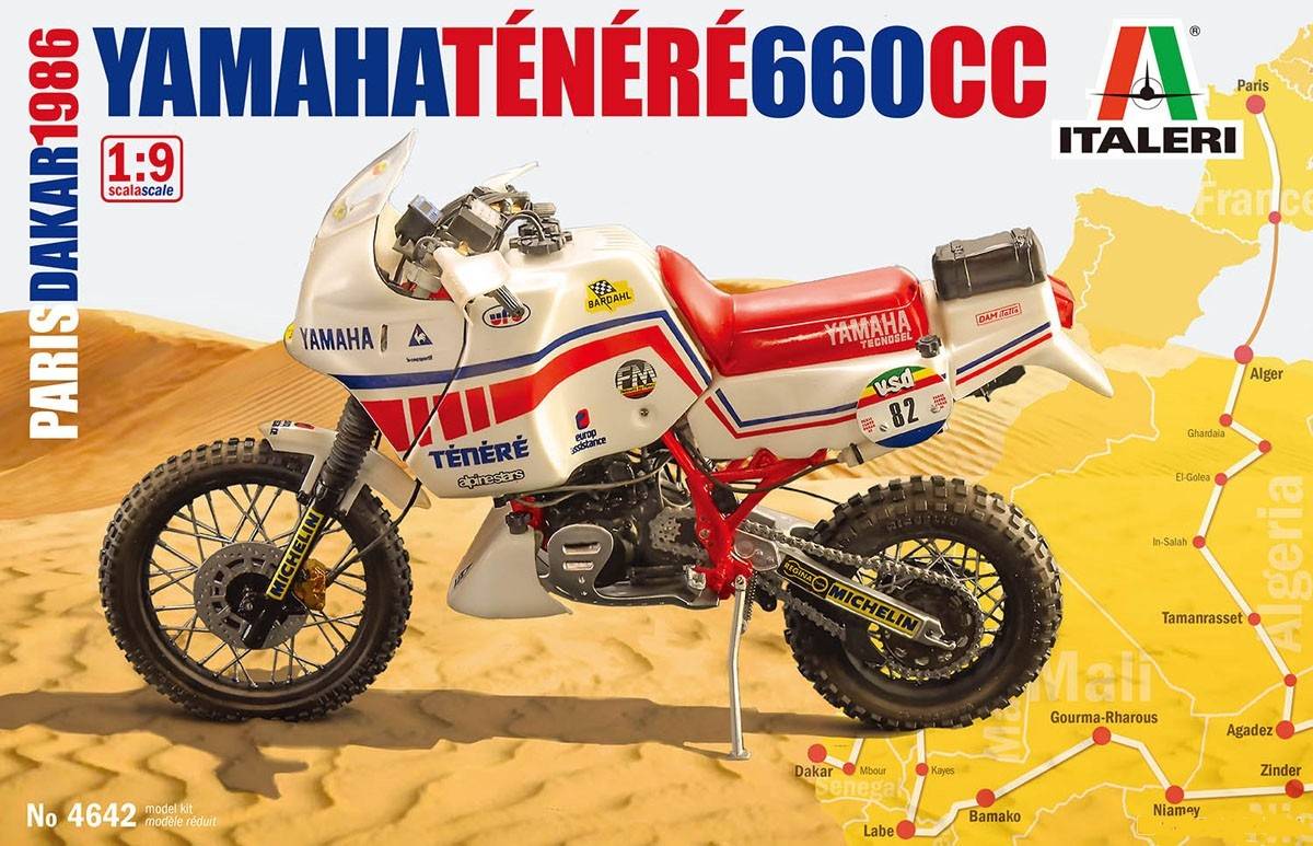 Yamaha Tenere 660 1986 Paris-Dakar Rally