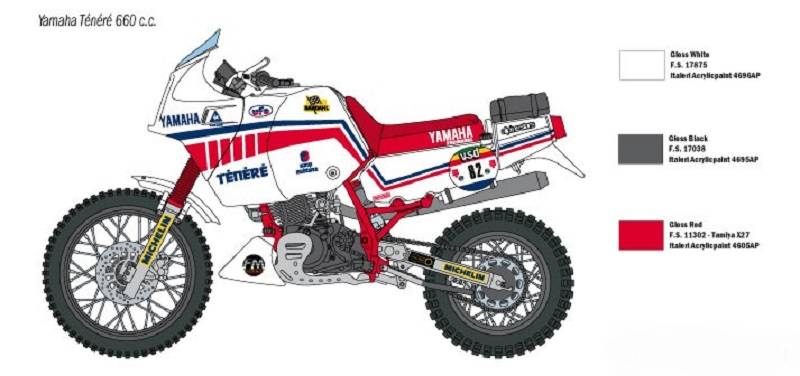 Yamaha Tenere 660 1986 Paris-Dakar Rally – Image 18