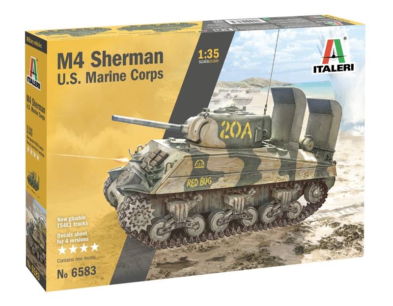 M4A2 Sherman US Marines Corps