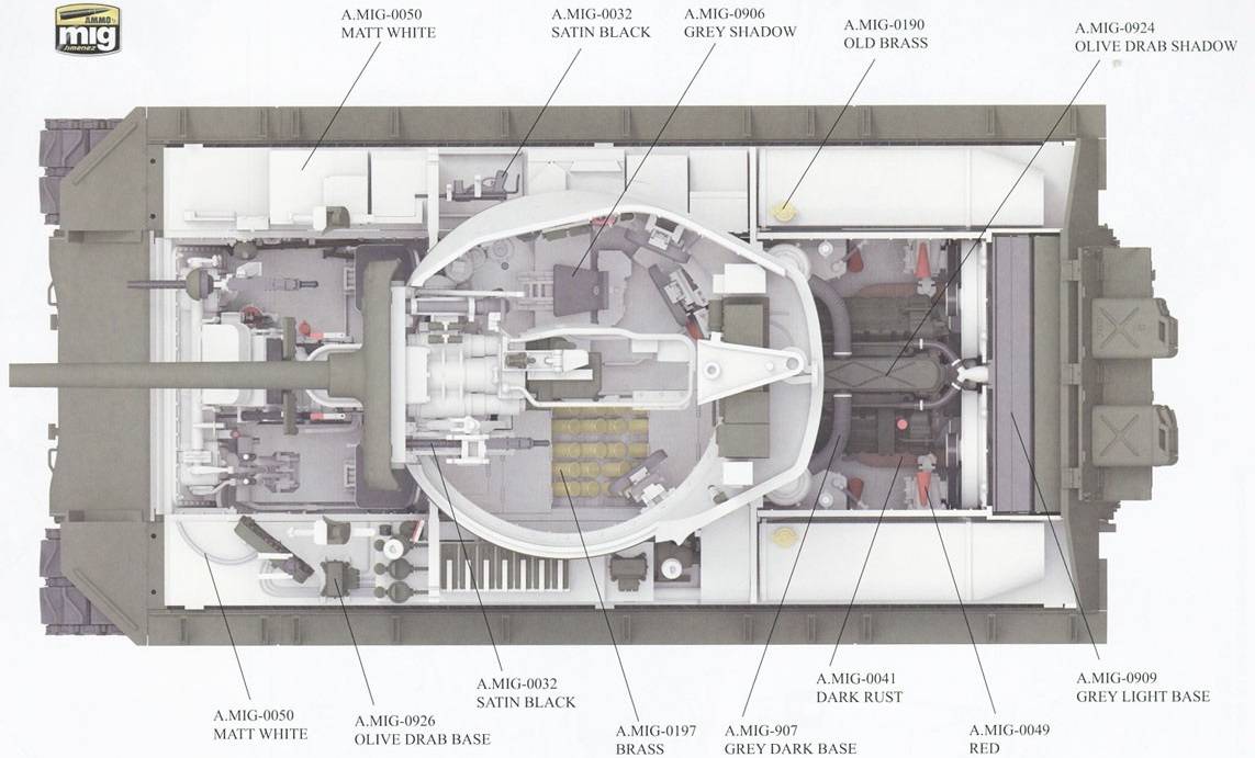 M4A3 76W HVSS Sherman With full interior and workable track links – Image 9