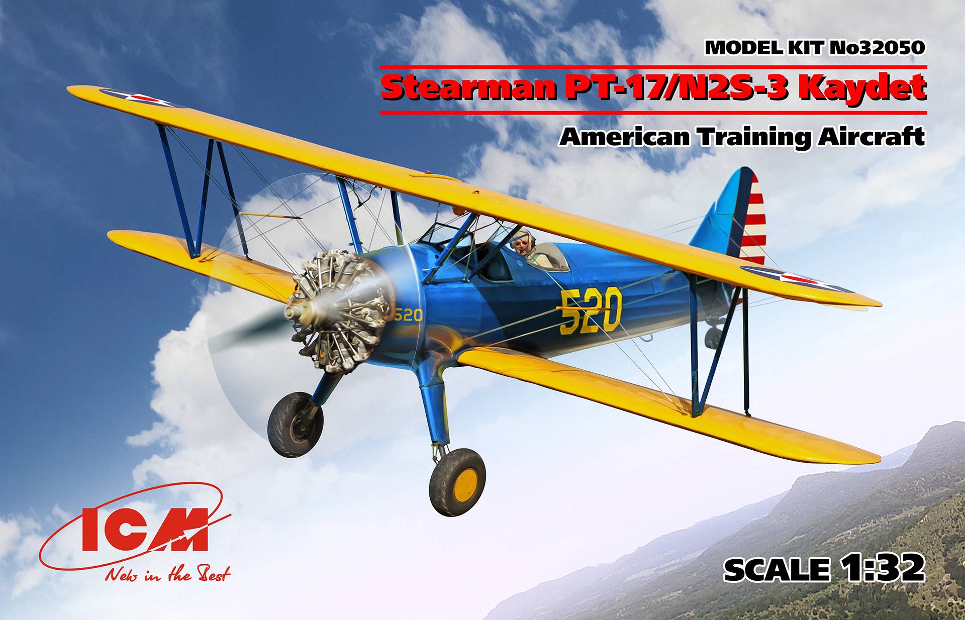 Stearman PT-17/N2S-3 Kaydet American Training Aircraft