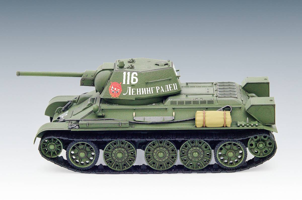 Battle of Kursk (July 1943) (T-34-76 (early 1943), Pak 36(r ) with Crew (4 figures)) – Image 2