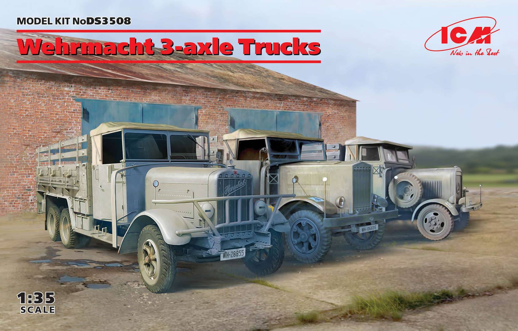 Wehrmacht 3-axle Trucks