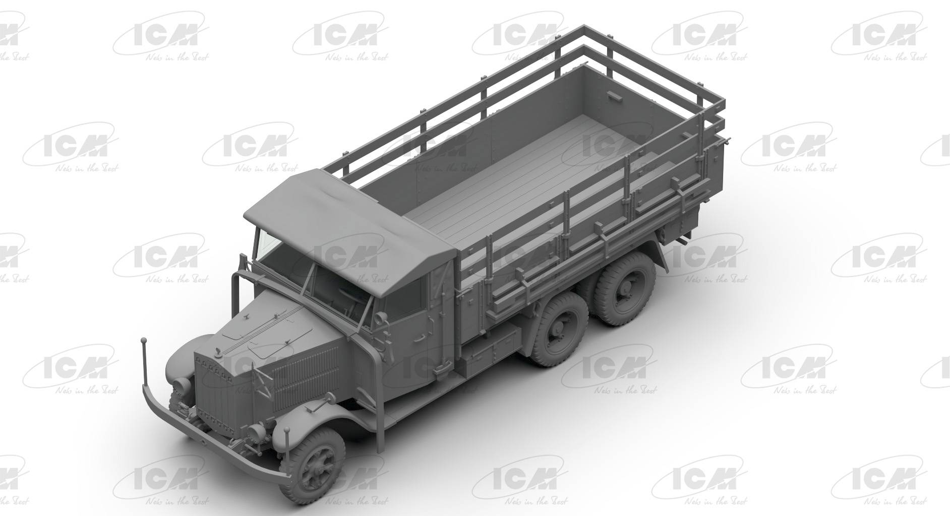 Wehrmacht 3-axle Trucks – Image 8