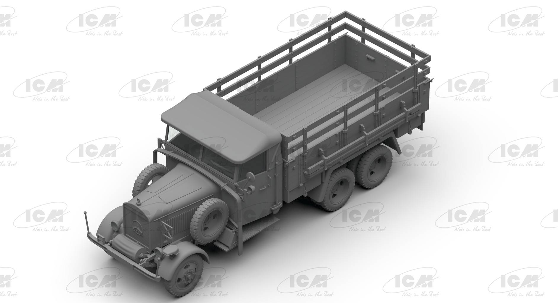 Wehrmacht 3-axle Trucks – Image 11
