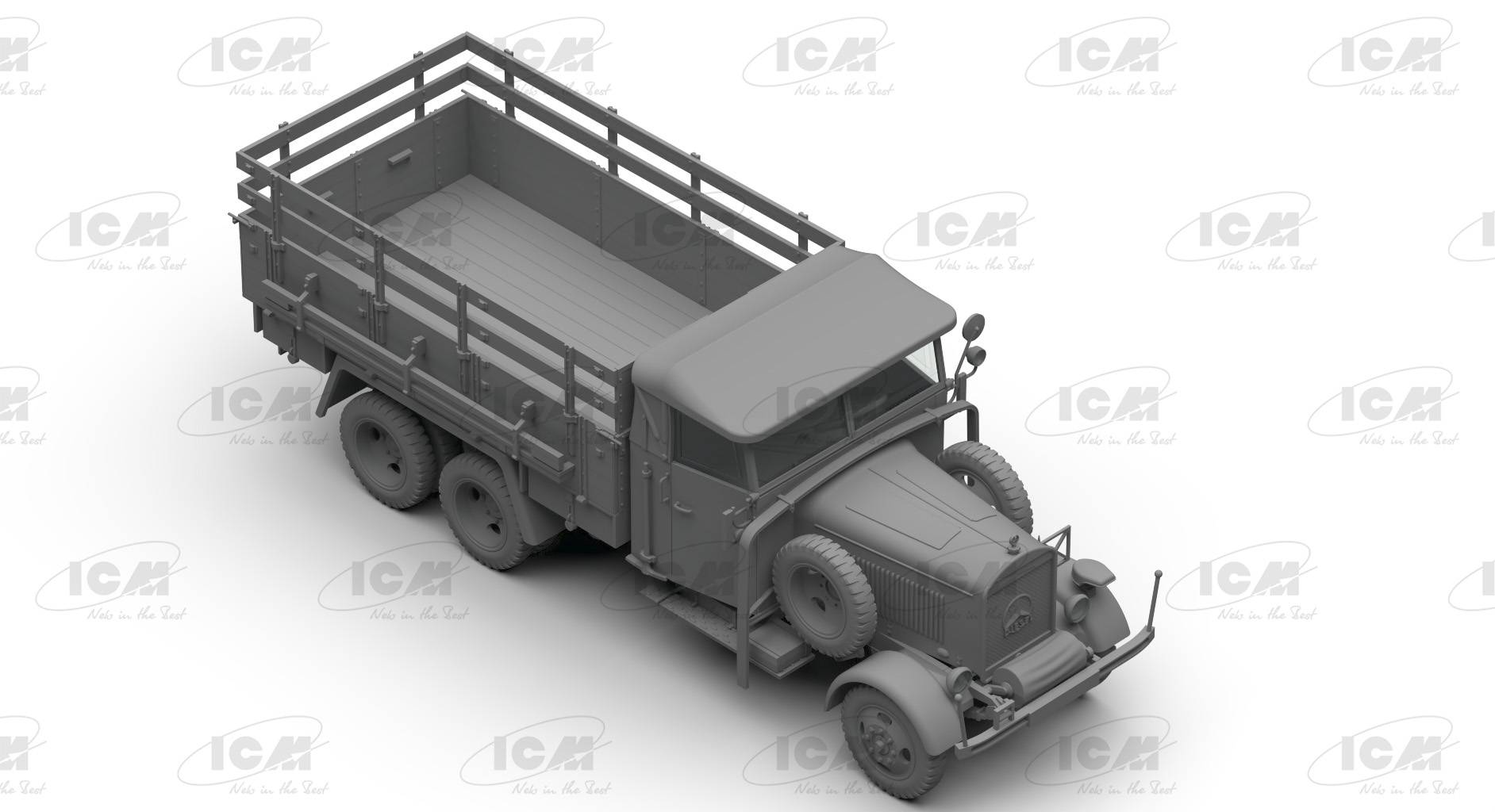 Wehrmacht 3-axle Trucks – Image 12