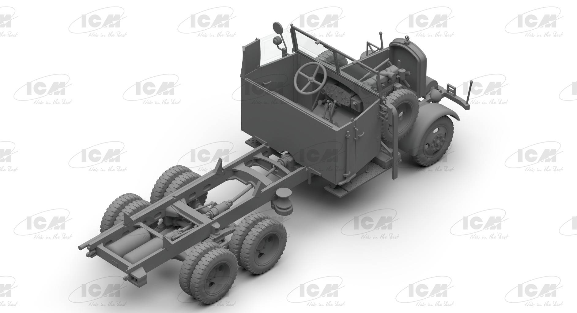 Wehrmacht 3-axle Trucks – Image 14