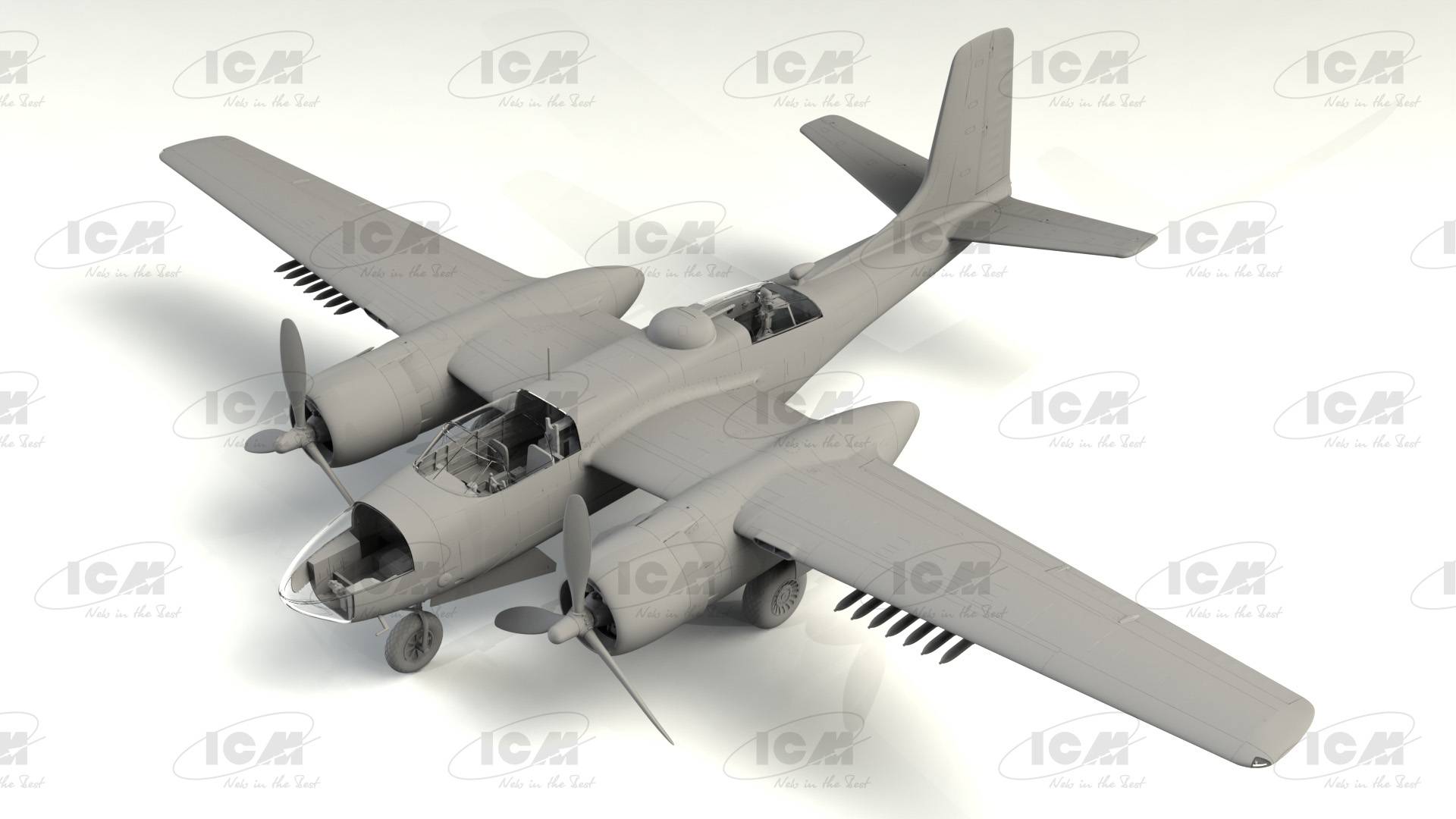 B-26С-50 Invader Korean War American Bomber – Image 2