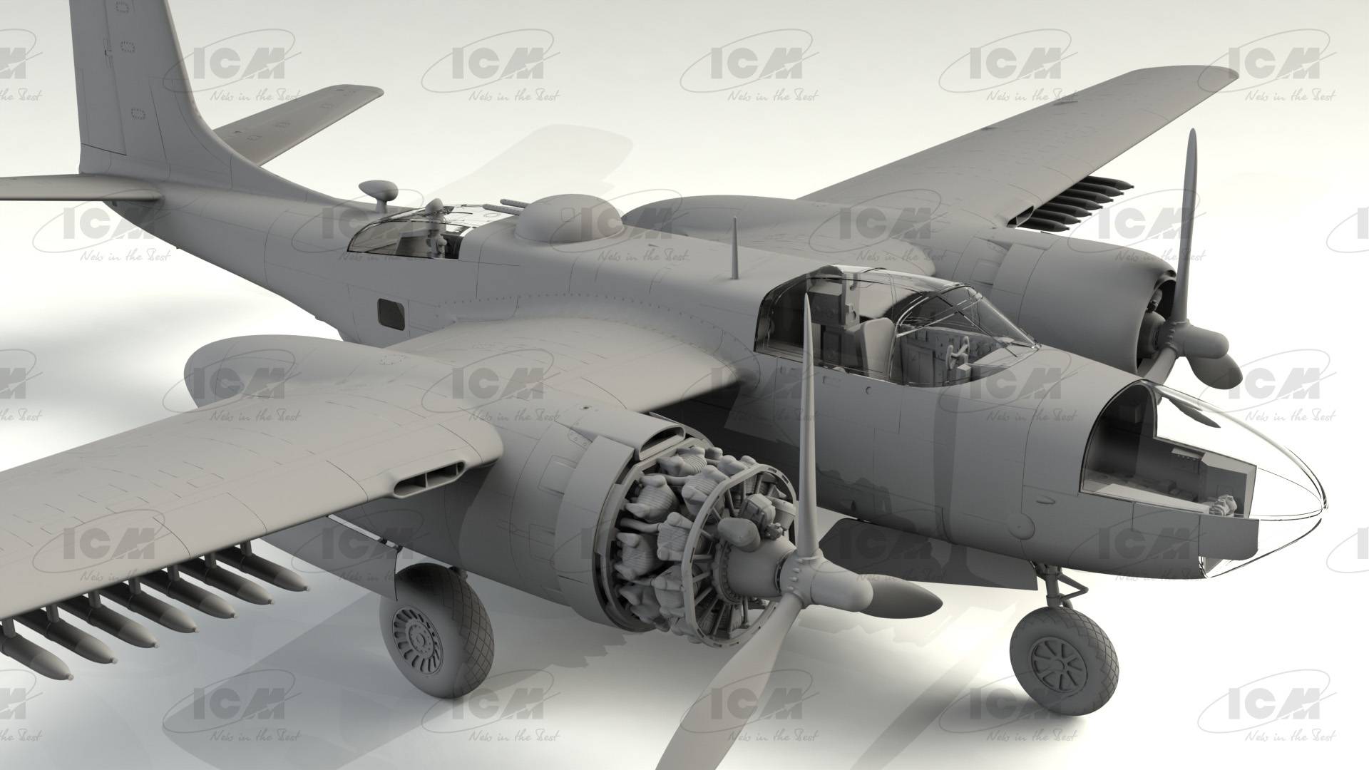 B-26С-50 Invader Korean War American Bomber – Image 4