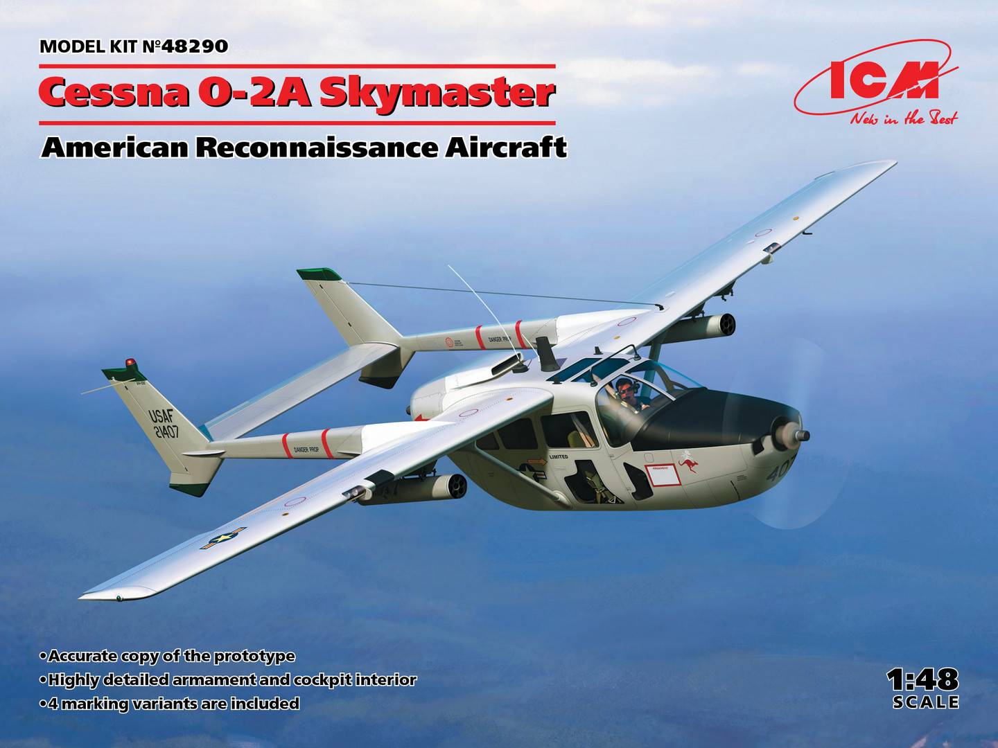 Cessna O-2A Skymaster American Reconnaissance Aircraft