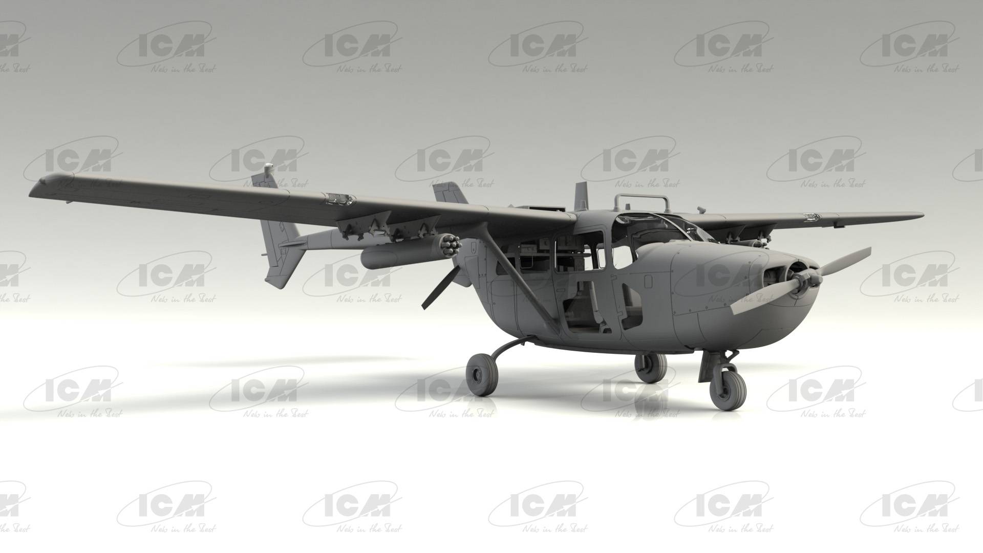 Cessna O-2A Skymaster American Reconnaissance Aircraft – Image 4