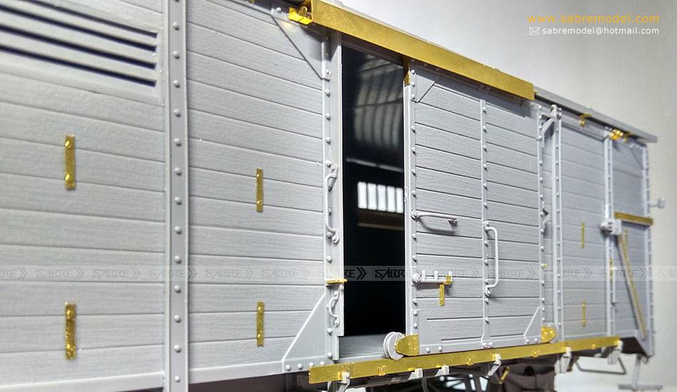 GERMAN RAILWAY COVERED G10 WAGON – Image 5