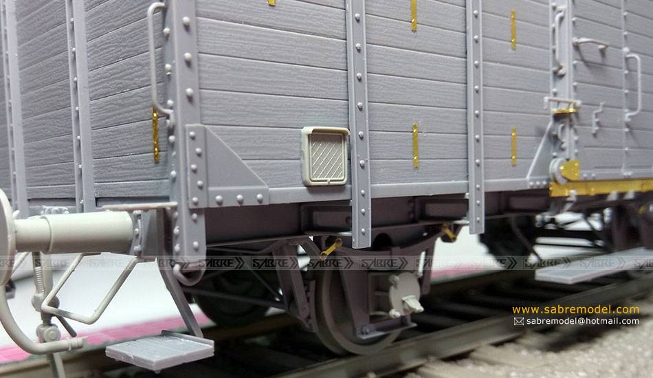 GERMAN RAILWAY COVERED G10 WAGON – Image 7