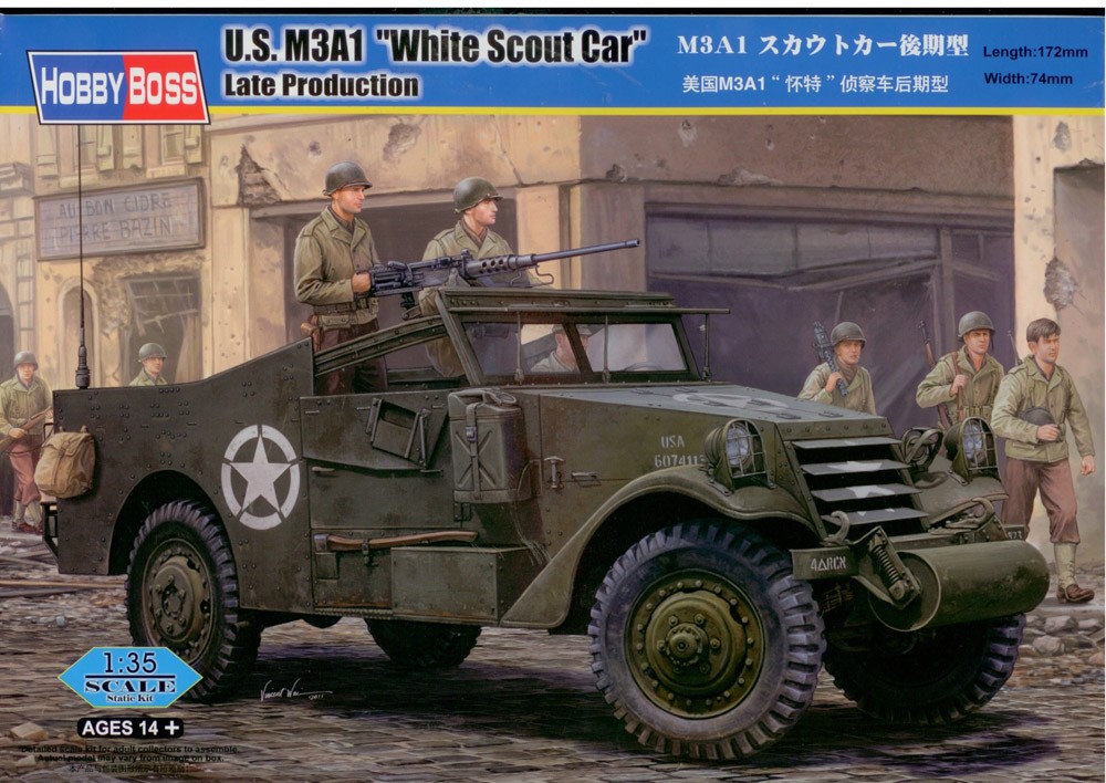 U.S. M3A1 "White Scout Car" Late Production