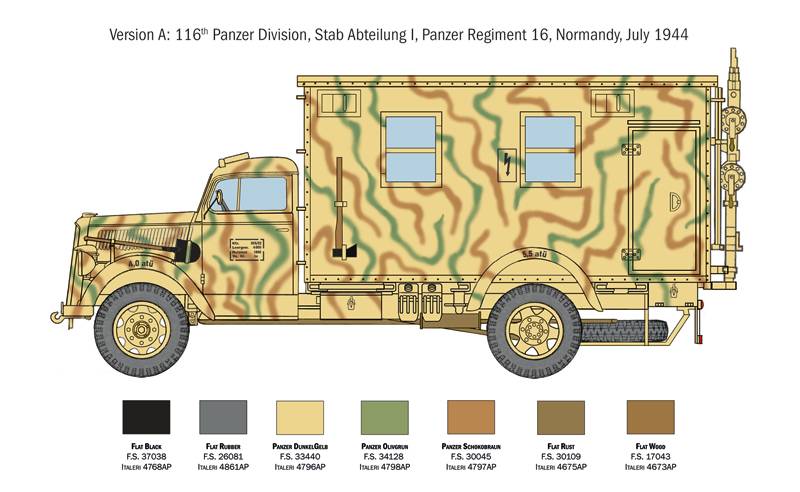 Opel Blitz Radio Truck – Image 3