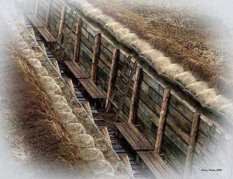 The trench. WWI & WWII era – Image 3