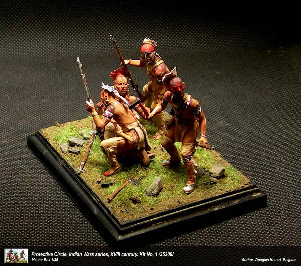 Protective Circle”. Indian Wars series, XVIII century. Kit No. 1 – Image 5