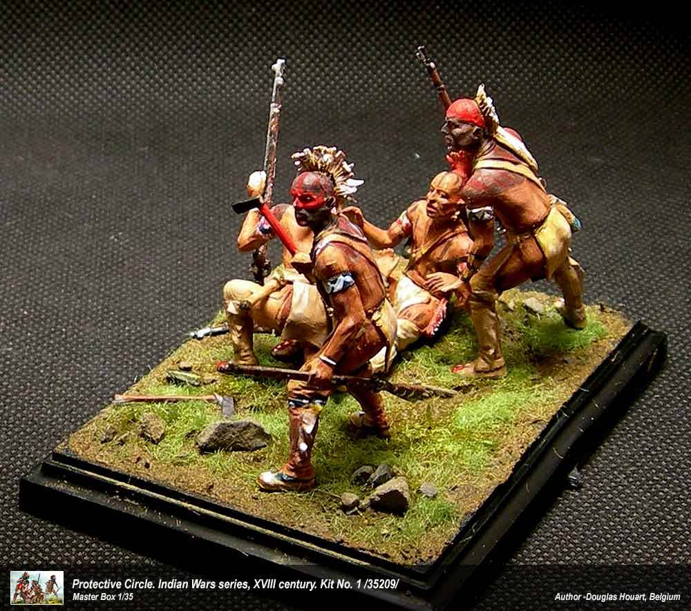 Protective Circle”. Indian Wars series, XVIII century. Kit No. 1 – Image 6