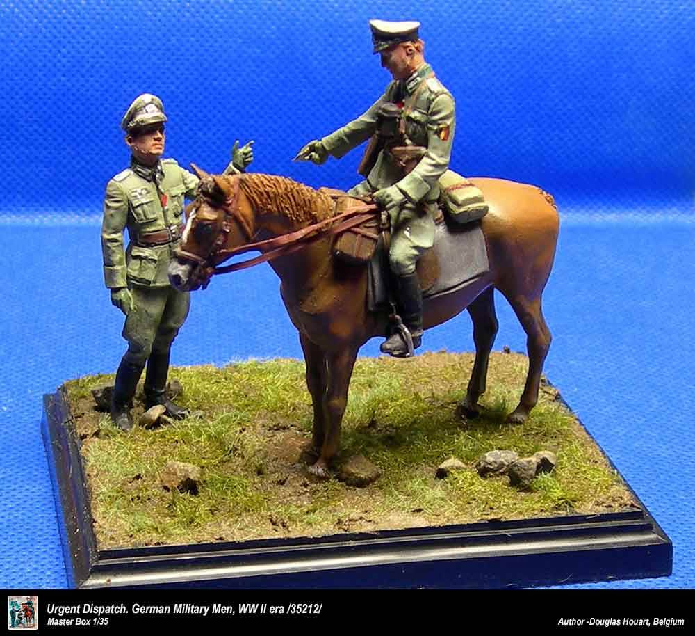Urgent Dispatch. German Military Men, WW II era – Image 3