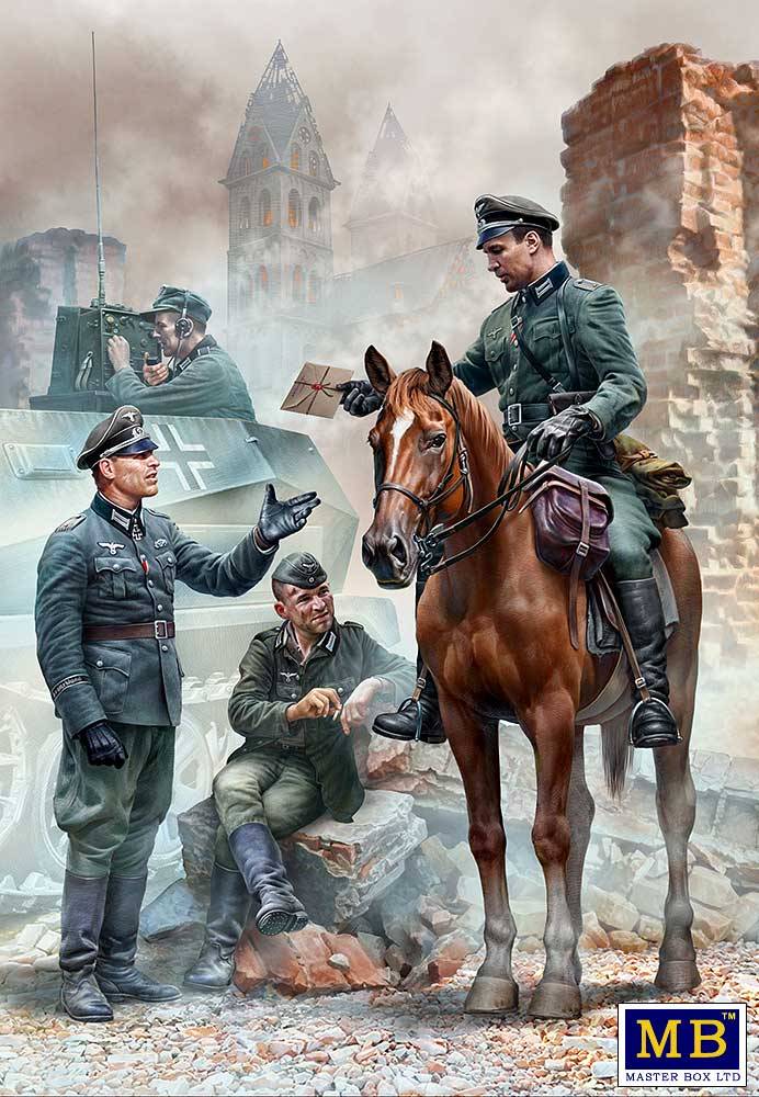 Urgent Dispatch. German Military Men, WW II era – Image 4