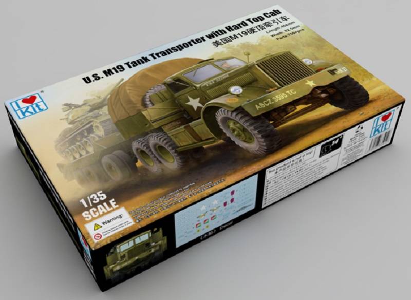 U.S. M19 Tank Transporter, Hard Top Cab