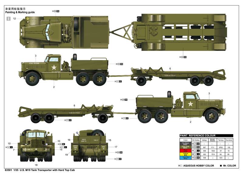 U.S. M19 Tank Transporter, Hard Top Cab – Image 11