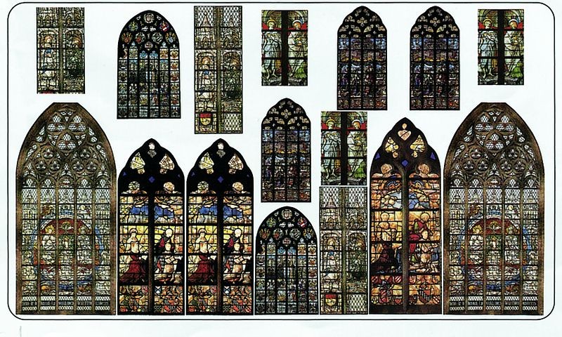 STAIN GLASS WINDOWS