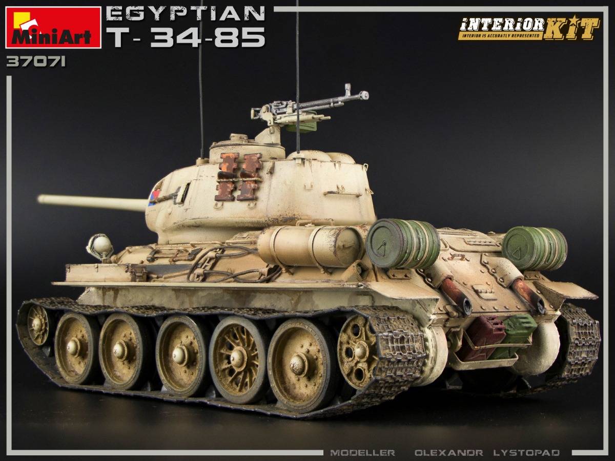 EGYPTIAN T-34/85 INTERIOR KIT – Image 3