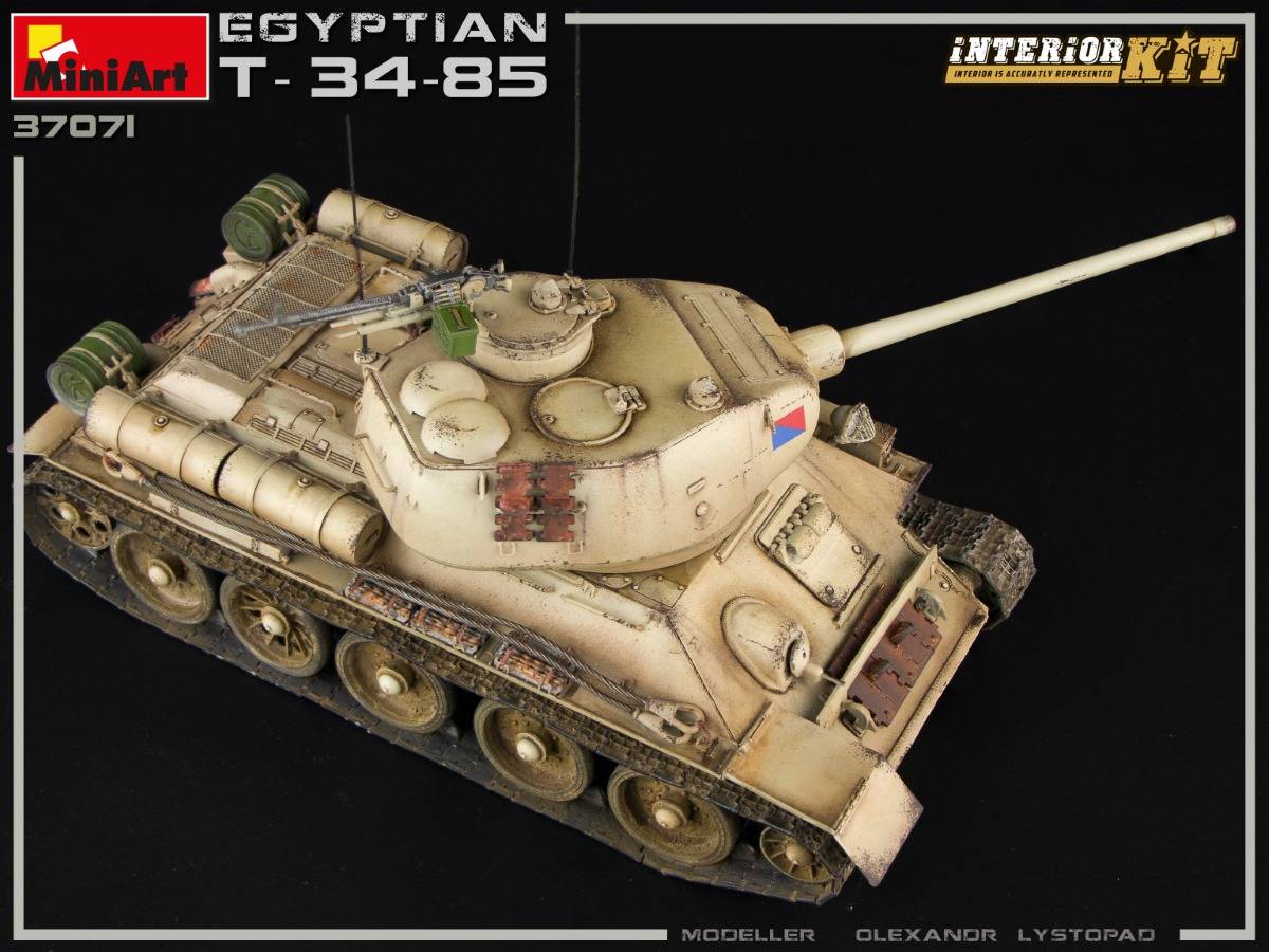 EGYPTIAN T-34/85 INTERIOR KIT – Image 4