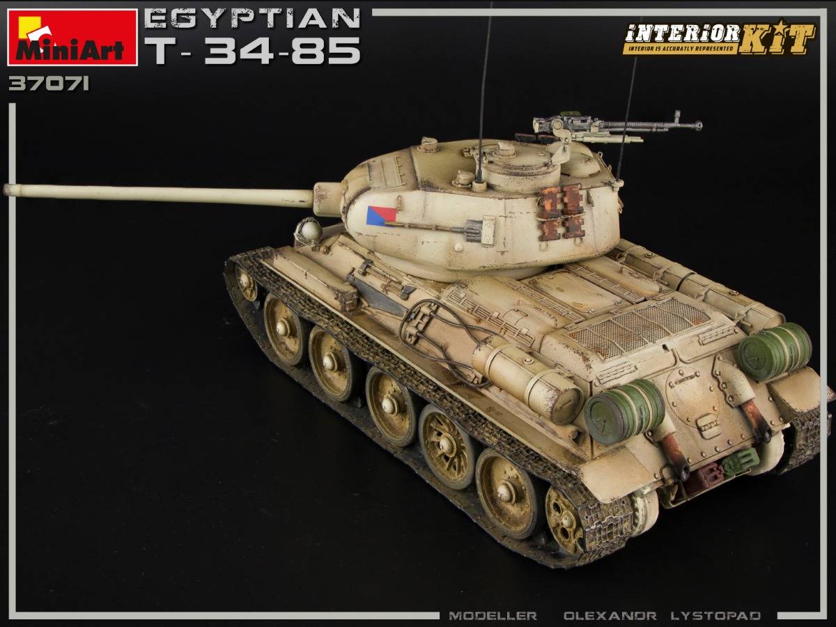 EGYPTIAN T-34/85 INTERIOR KIT – Image 5