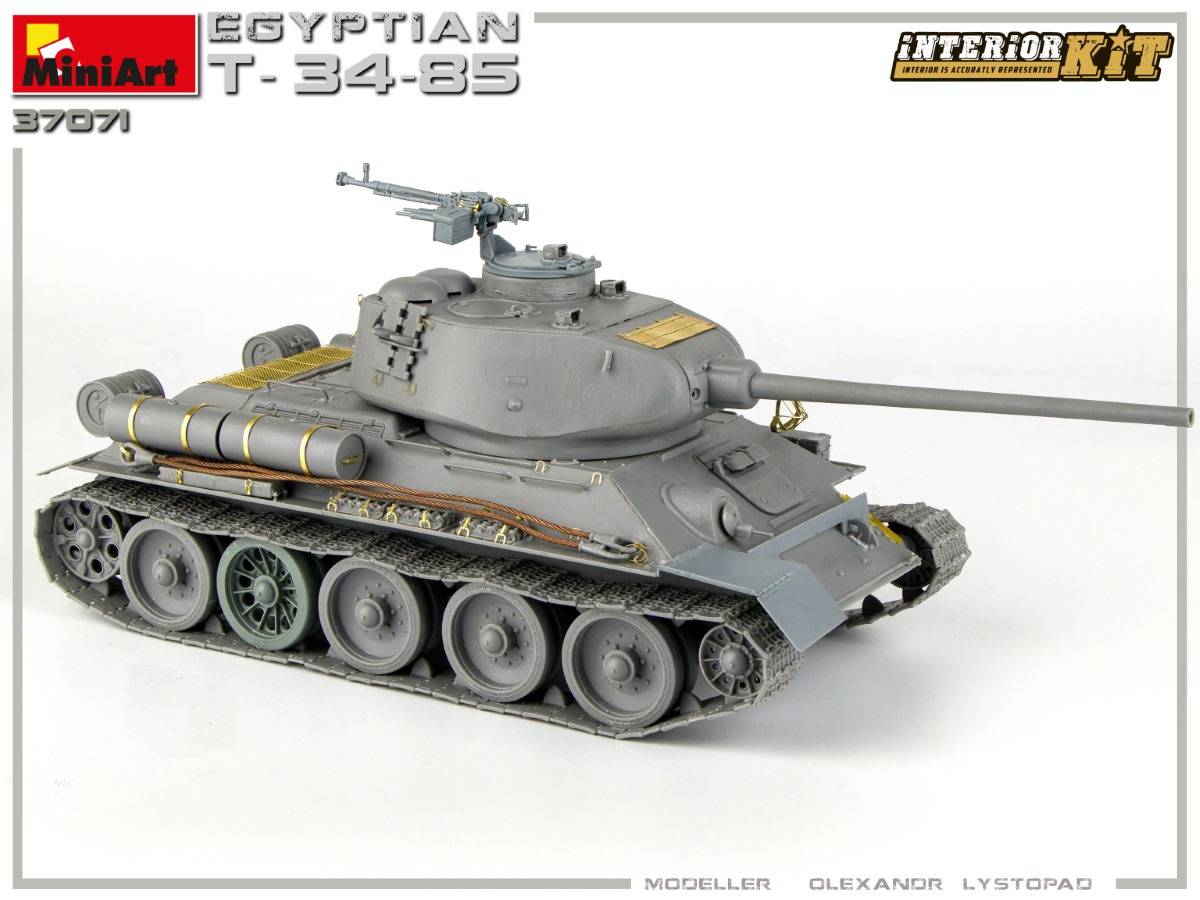 EGYPTIAN T-34/85 INTERIOR KIT – Image 6