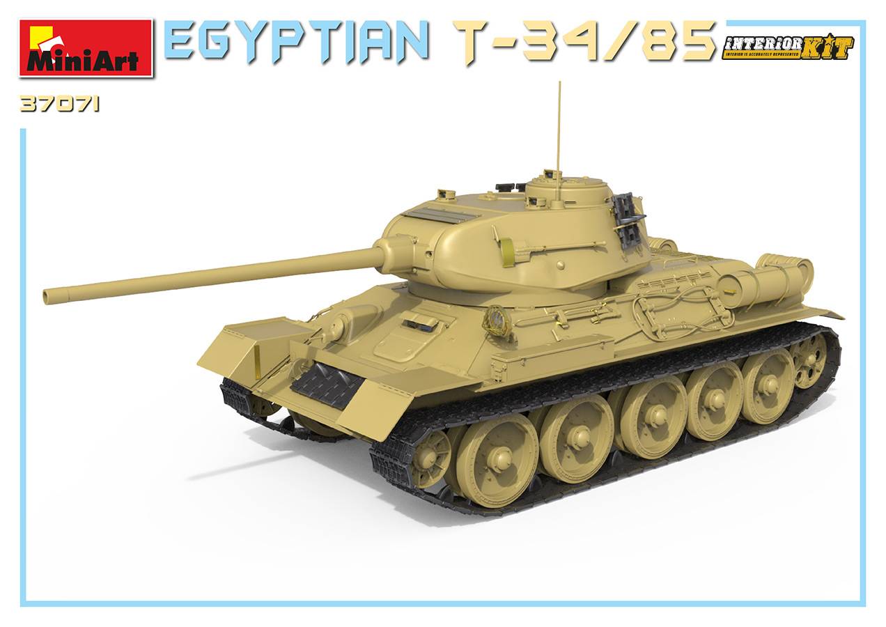 EGYPTIAN T-34/85 INTERIOR KIT – Image 9