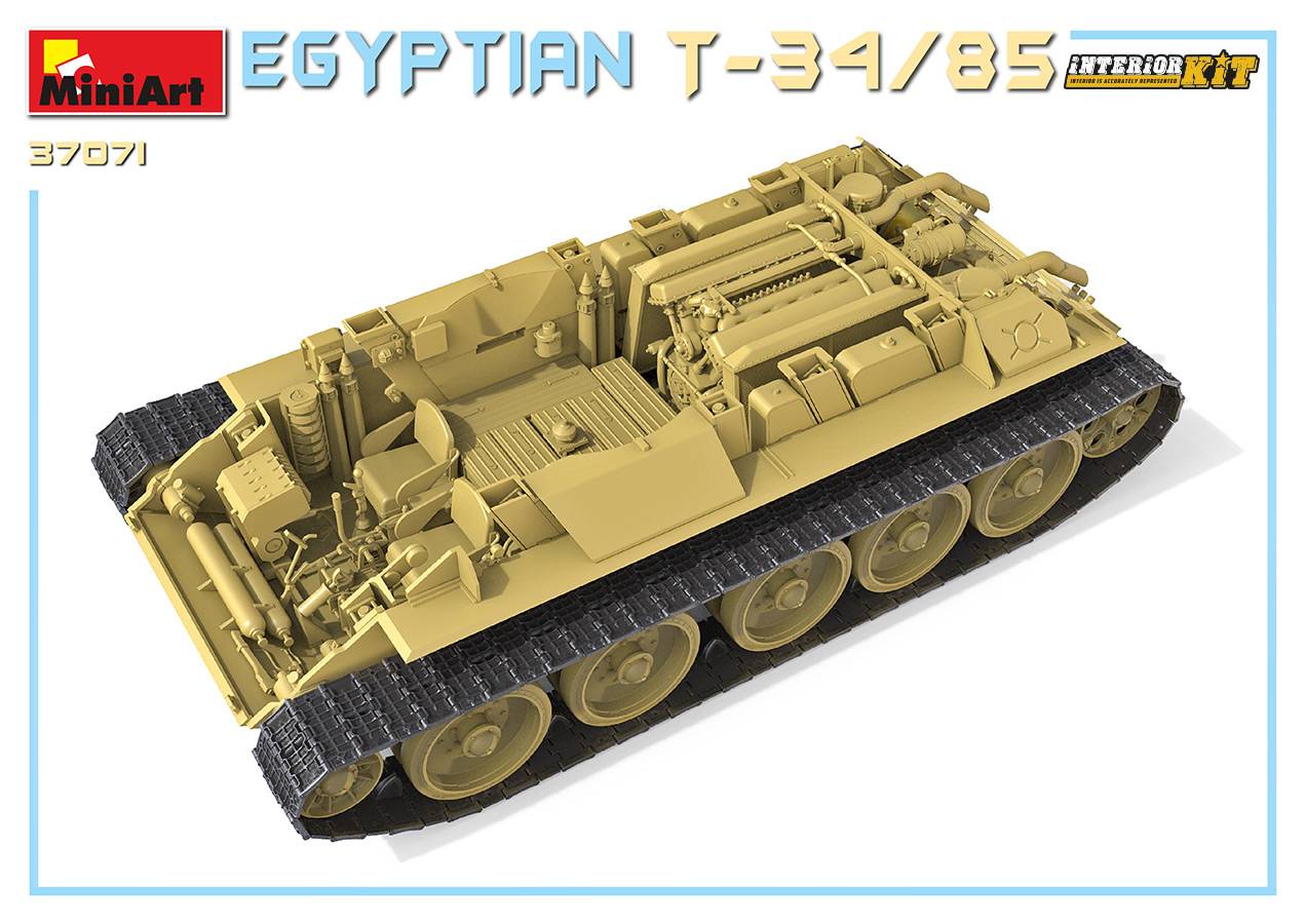 EGYPTIAN T-34/85 INTERIOR KIT – Image 12