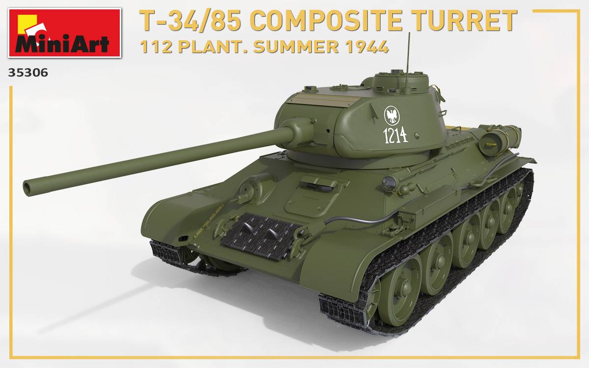 TOURELLE COMPOSITE T-34/85. 112 USINE. ÉTÉ 1944 – Image 5