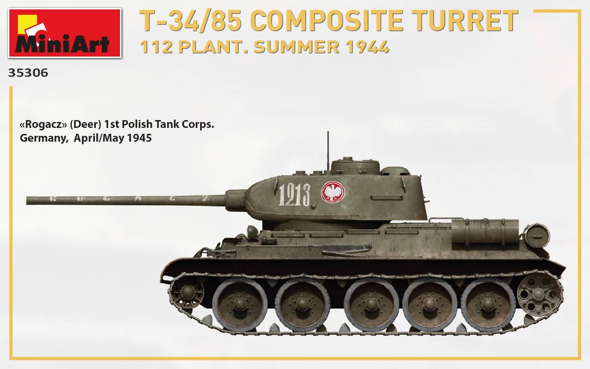 TOURELLE COMPOSITE T-34/85. 112 USINE. ÉTÉ 1944 – Image 14