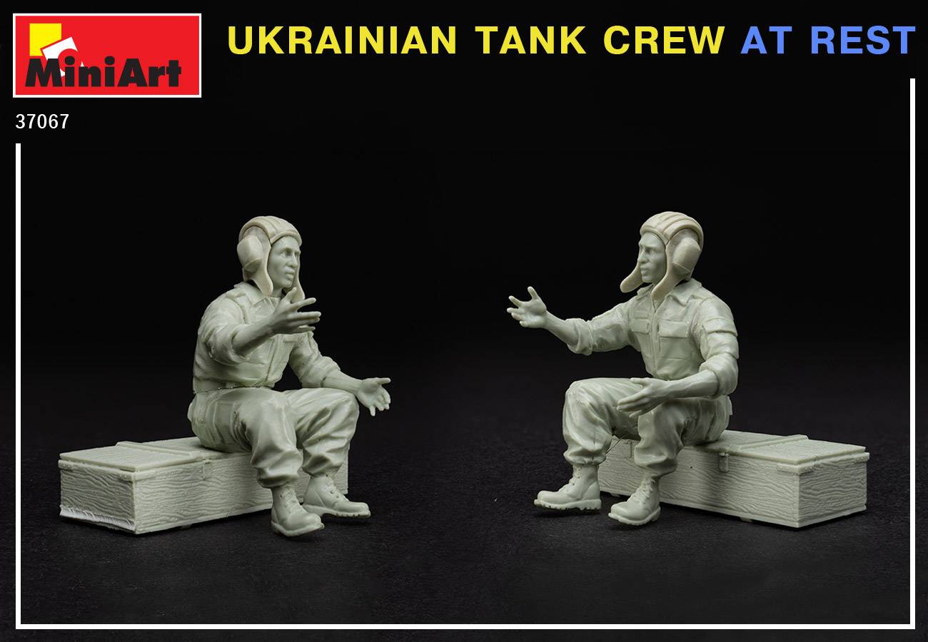 UKRAINIAN TANK CREW AT REST – Image 3